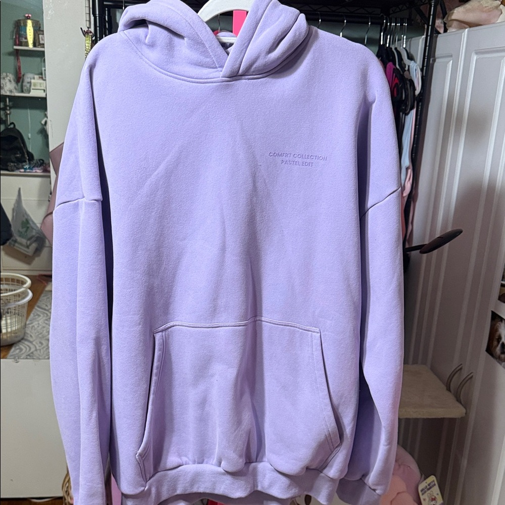 Comfrt Pastel collection Lavender Hoodie